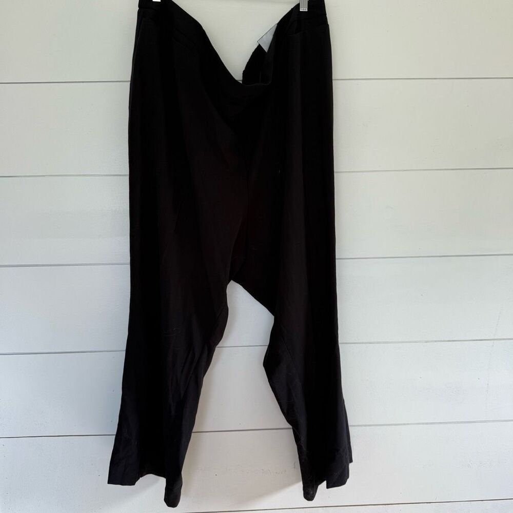 Catherine’s Women’s 4XWP Black Stretchy Refined Straight Leg Pants New